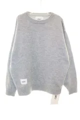 ダブルタップス WTAPS 25AW CREW NECK AFA SWEATER ALPL GREY サイズ 02 252MADT-KNM01 クルー ネック セーター ニット グレー 【ブランド古着ベクトル】【中古】■260515のサムネイル