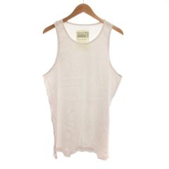 greatLAND オリジナル ノーマン タンクトップ ピグメントダイクリーム