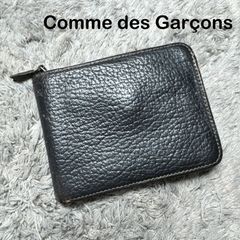 極美品✨コムデギャルソン 二つ折り財布 エンボス ドット ブラック SA2100 極美品✨コムデギャルソン 二つ折り財布 エンボス ドット ブラック