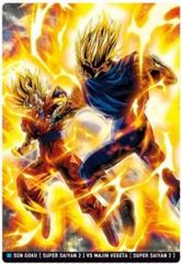【10-13 超サイヤ人2 孫悟空 VS 超サイヤ人2 魔人ベジータ (R レア)】イタジャガ ドラゴンボール vol.10
