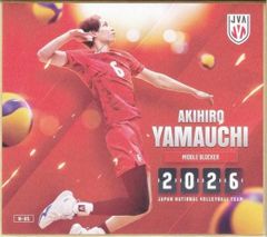 【N-05 山内晶大 (ノーマル)】 バレーボール男子日本代表2026 トレーディングmini色紙