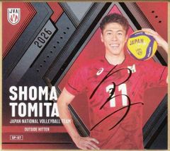 【[箔押しサイン] SP-07 富田将馬 (スペシャル)】 バレーボール男子日本代表2026 トレーディングmini色紙