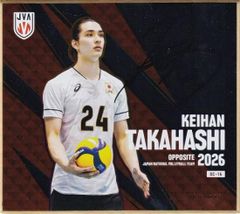【[プリントサイン 080/120] SC-16 高橋慶帆 (シークレット)】 バレーボール男子日本代表2026 トレーディングmini色紙