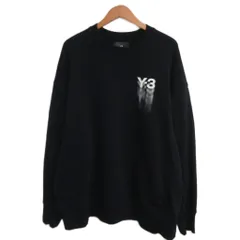 ワイスリー Y-3 ヨウジヤマモト GFX CREW スウェットシャツ トレーナー ロゴ XL 黒 ブラック IZ3171 黒のサムネイル