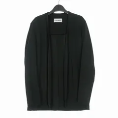 アタッチメント ATTACHMENT 23SS COTTON DOUBLE FACE COLLARLESS CARDIGAN コットン ダブルフェイス カラーレス カーディガン トップス 長袖 1 ブラック 黒 AJ31-042のサムネイル