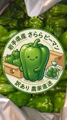岩手県産 ピーマン さらら 訳あり 農家直送 80サイズいっぱいのサムネイル