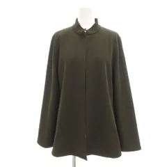 ヒロコビス HIROKO BIS 美品 ジャケット スタンドカラー スプリングホック 11 カーキ /NLのサムネイル