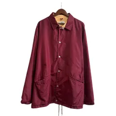 80's 名作L.L.Bean エルエルビーン Coach Jacket JKT コーチジャケット えんじ色 バーガンディー NO.T886のサムネイル
