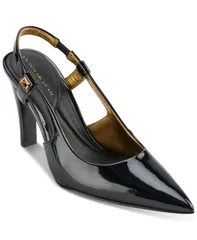 ダナ キャラン ニューヨーク レディース シューズ パンプス Donna Karan New York Womens Donna Slingback Pumps Black ブラックのサムネイル