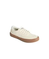 スペリー メンズ シューズ スニーカー Sperry Mens Crossjack Court Textile Sneaker Canvas Boneのサムネイル