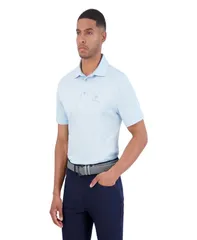 ベンシャーマン メンズ トップス ポロシャツ Ben Sherman Mens Yarn Dye Heather Sports Fit Polo Shirt Light Blue ブルーのサムネイル