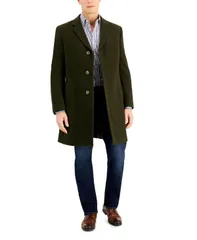 ナウティカ メンズ アウター ジャケット・ブルゾン ウール コート Nautica Mens Barge Classic Fit WoolCashmere Blend Solid Overcoat Oのサムネイル