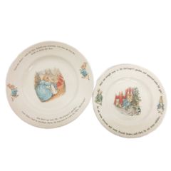 WEDGWOOD旧刻印ピーターラビット 食器セット 3点セット - メルカリ