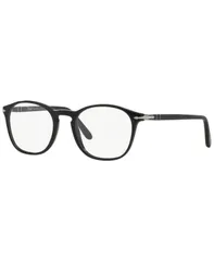 ペルソル メンズ アクセサリー サングラス・アイウェア Persol PO3007V Mens Square Eyeglasses Black ブラックのサムネイル