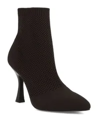 ミア レディース シューズ ブーツ・レインブーツ ニット MIA Womens Pamilla Pointed Toe Knit Dress Booties Chocolate チョコレートのサムネイル