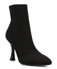 ミア レディース シューズ ブーツ・レインブーツ ニット MIA Womens Pamilla Pointed Toe Knit Dress Booties Black ブラックのサムネイル