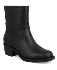 ミア レディース シューズ ブーツ・レインブーツ MIA Womens DagnyS Square Toe Western Style Boots Black ブラックのサムネイル