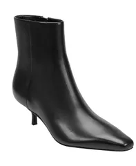 マーク・フィッシャー レディース シューズ ブーツ・レインブーツ レザー ヒール Marc Fisher LTD Womens Kiona Leather Kitten Heel Booties Blのサムネイル