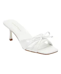 マークフィッシャー レディース シューズ サンダル Marc Fisher Womens Delphy SlipOn Sandals White Patent ホワイトのサムネイル