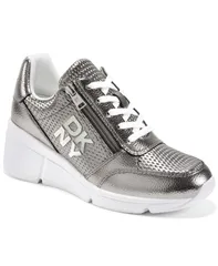 ダナ キャラン ニューヨーク レディース シューズ スニーカー DKNY Womensorvino Wedge Sneakers Nickelのサムネイル