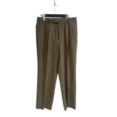 アクアスキュータム AQUASCUTUM パンツ スラックス タック 1 茶 ブラウン ■GY99のサムネイル