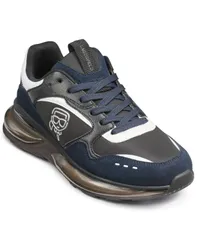 カール ラガーフェルド メンズ シューズ スニーカー ロゴ KARLAGERFELD PARIS Menside Karl Head Profile Logo Sneakers Navy ネイビーのサムネイル