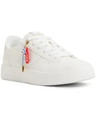 アルド レディース シューズ スニーカー レース ALDO Womens LaceUp Charm Athletic Sneakers White ホワイトのサムネイル