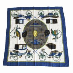 HERMES エルメスのカレ90 LA PERRIERE シルク - メルカリ