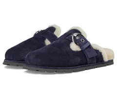 スチュアート ワイツマン レディース シューズ サンダル Stuart Weitzman Chrystie Shearling Mule Nice BlueCream クリームのサムネイル