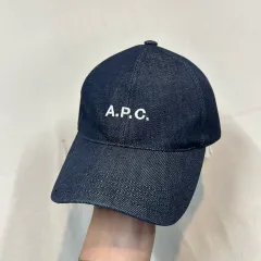 A.P.C. アーペーセー チャーリー ベースボールキャップ Indigo デニム 58サイズのサムネイル