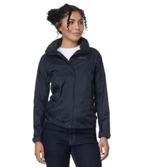 マーモット レディース アウター コート ジャケット Marmot PreCip Eco Jacket Black ブラックのサムネイル