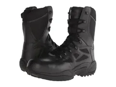 リーボック メンズ シューズ ブーツ・レインブーツ Reebok Work Rapid Response RB 8 Soft Toe Black ブラックのサムネイル