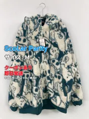 ScoLar Parity パーカー M ネイビー コットン その他総柄 ジップアップ 長袖 レディースのサムネイル