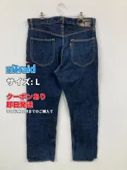 nitraid デニムパンツ L ネイビー クロップド・半端丈 無地 テーパード スタンダード リジッド・ワンウォッシュ レギュラー メンズのサムネイル