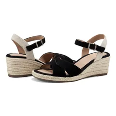 イージースピリット レディース シューズ ヒール Easy Spirit Shandra Black Suede ブラックのサムネイル
