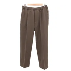 グリーンレーベルリラクシング ユナイテッドアローズ green label relaxing TRシャーク オルマイ イージーパンツ ストレッチ タック センタープレス M チャコールグレー /JSのサムネイル