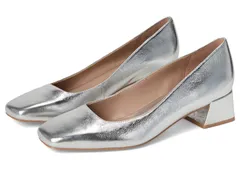 ナチュライザー レディース シューズ ヒール Naturalizer Jayla Pump Silver Leather シルバーのサムネイル