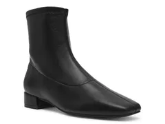 アンクライン レディース シューズ ブーツ・レインブーツ Anne Klein Russ Bootie Black Faux Leather ブラックのサムネイル