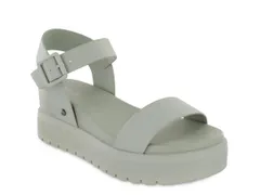 ミア レディース シューズ サンダル プラットフォーム Mia Kayci Platform Wedge Sandal Sage Green グリーンのサムネイル
