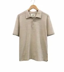 ヘンリーコットンズ ニット 半袖 ベージュ (XL)のサムネイル