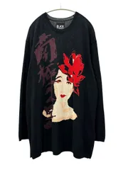 ヨウジヤマモト YOHJI YAMAMOTO BLACK Scandal ブラック スキャンダル 19SS 南極2号 ジャガード 薄手 ニット セーター HH-K07-095 3 黒ブラック ブランド古着ベクトル 中古260401のサムネイル