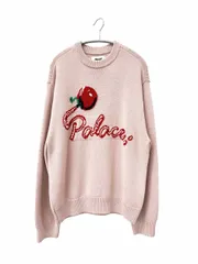 パレス Palace 26SS TOMMY KNIT PINK トミー ニット セーター M ピンク ブランド古着ベクトル 中古260427のサムネイル