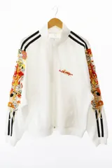 ダブレット doublet 18AW CHAOS EMBROIDERY TRACK JACKET カオス 刺繍 トラック ジャケット 18AW18BL78 S 白 ホワイト ブランド古着ベクトル 中古251030のサムネイル