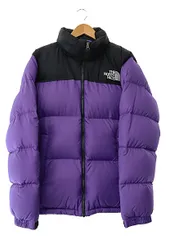 ザノースフェイス THE NORTH FACE Nuptse Jacket ロゴ刺繍 ヌプシ ダウン ジャケット ND91841 XL 紫 パープル ブランド古着ベクトル 中古260121のサムネイル