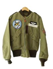 バズリクソンズ BUZZ RICKSON’S L-2 PATCH 16th FIGHTER INTCP SQUADRON 第16 迎撃戦闘飛行隊 パッチ フライト ジャケット ブルゾン BR13333 36 オリーブ ブランド古着ベクトル 中古●■260103のサムネイル
