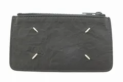 メゾンマルジェラ Maison Margiela フラグメントケース コイン カード ホルダー S55UA0023 P4135 T8013 黒 ブラック ブランド古着ベクトル 中古▲260516のサムネイル