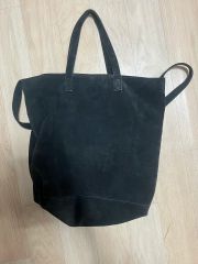 DECi Suede Tote Bag L Black デシ ovy kaja - メルカリ
