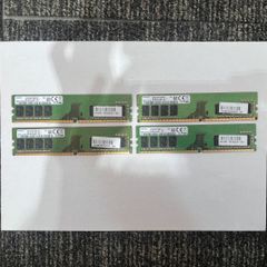 SAMSUNG DDR4 8GB×4=32GB サーバー用メモリ ECC REG - メルカリ
