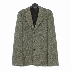 アニエスベーオム Agnes b. homme ツイード テーラードジャケット ブレザー 長袖 50 ブラック/ベージュ 00065767 国内正規のサムネイル