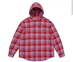 正規品 Supreme WHO フランネルシャツ ピンク - 26SS ジャケット アウター M L XLのサムネイル